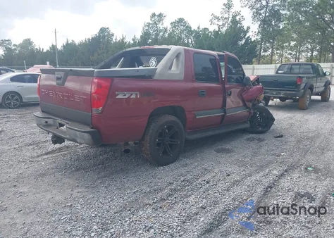 2004 Chevrolet Avalanche 1500 z USA, uszkodzony, nr VIN 3GNEK12T04G161390